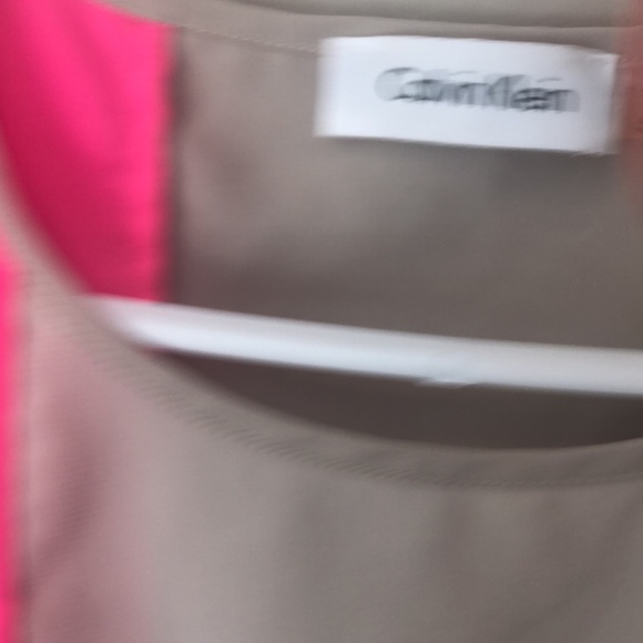 Neon Pink Calvin Klein Tank - Picture 2 of 3